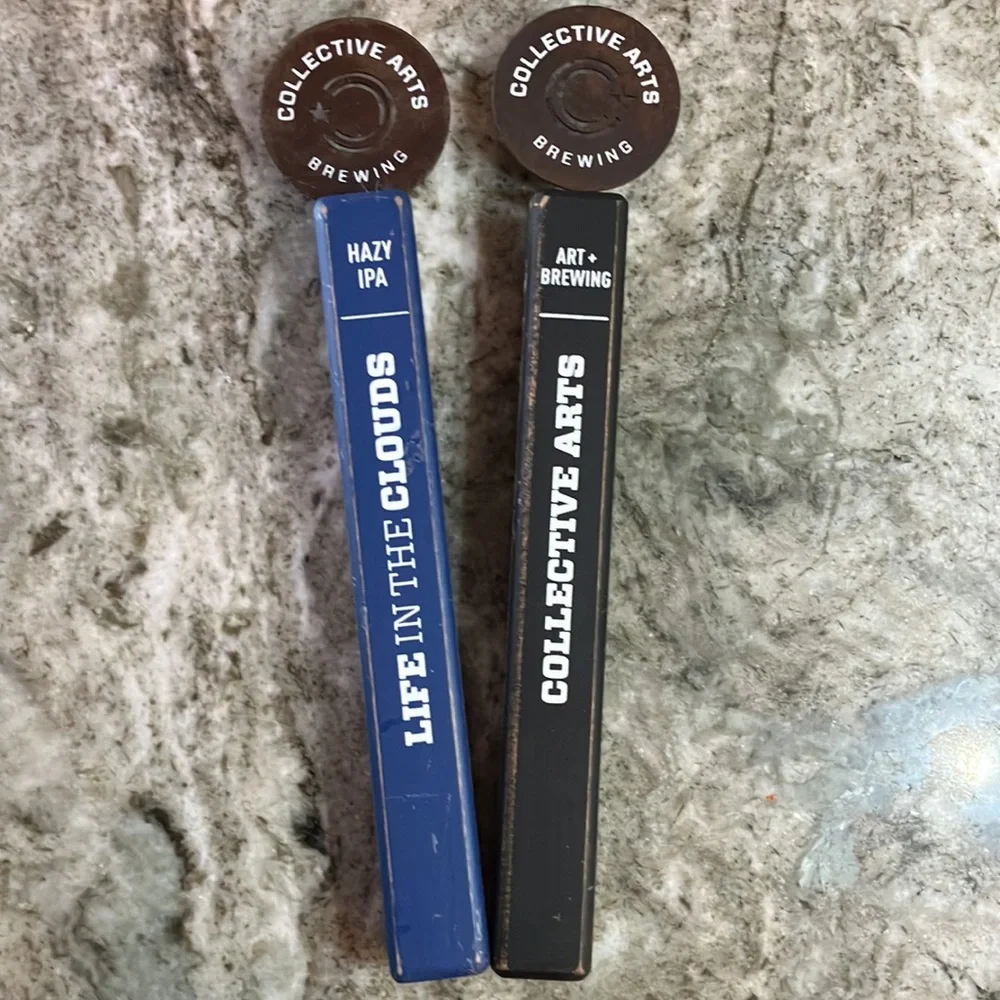 Set of 2 Collective Arts Brewing Tap Handles
